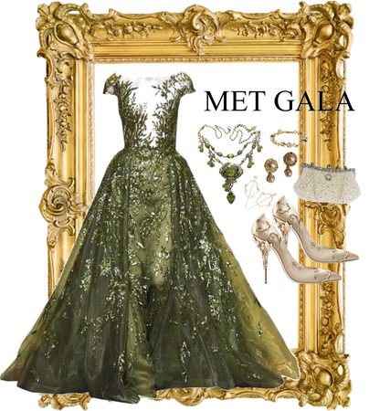 Elegant fairy princess ballroom look