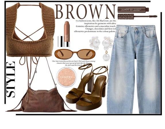bold in brown