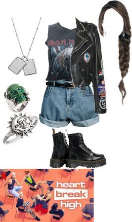Rock summer outfit idea