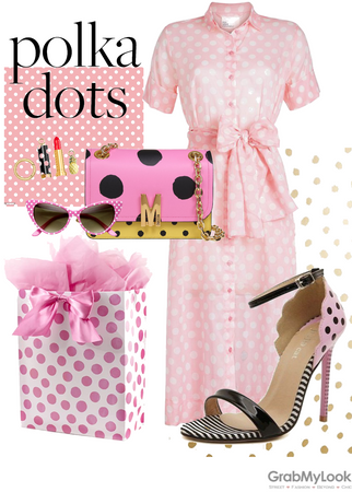 Pink Polka dots