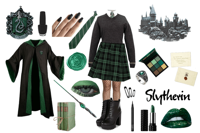 ♥ slytherin casual outfit ♥