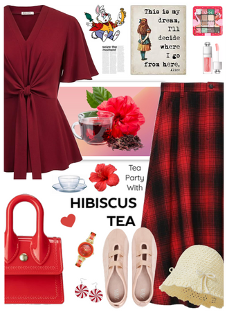 Tea Party with Hibiscus Tea
