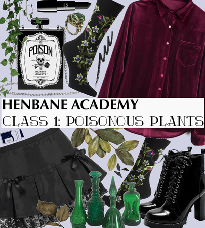 HENBANE ACADEMY: Class 1 (Poisonous Plants)