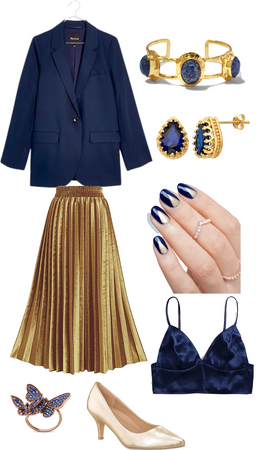 Gold and Blue