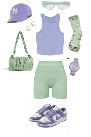 SS21: green & lilac