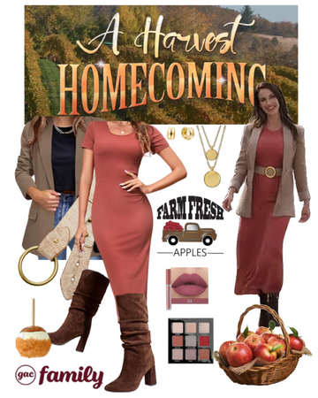 A Harvest Homecoming Jessica Lowndes Fall Outfit