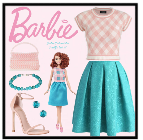 Barbie fashionista terrific teal 17