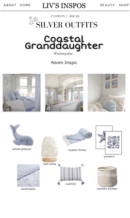 Coastal Granddaughter room inspo