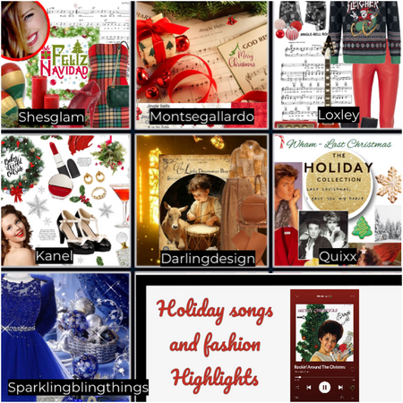 Holiday songs and fashion highlights