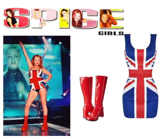 Ginger Spice - Spice Girls Halloween Costume