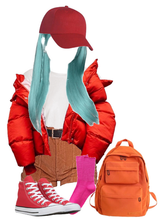 Bulma in that one red jacket