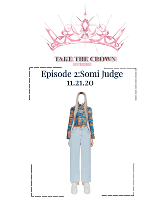 Take The Crown Ep:2 Somi Judge Outfit