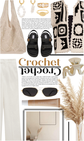 Crochet Look 🤎🥥🌾🐫🤍