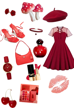 aesthetic red vibes