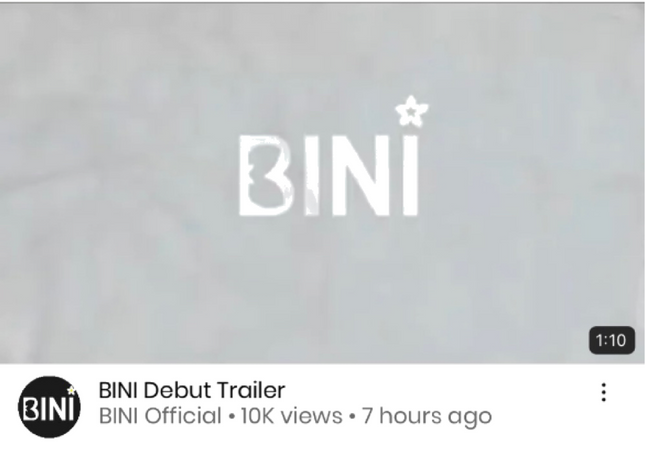 BINI Debut Trailer