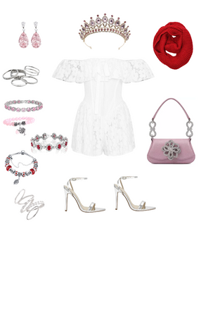 Princess Spring/Summer Romper inspired outfit