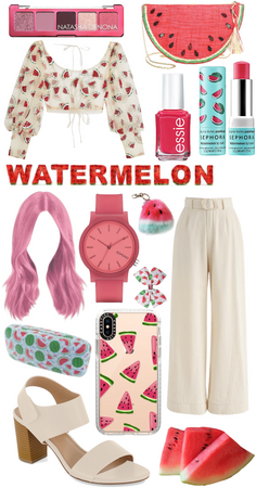 Watermelon Balloon Sleeves