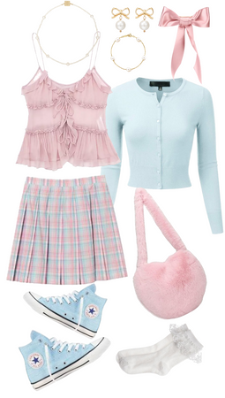 Soft Girl Aesthetic Style Outfit