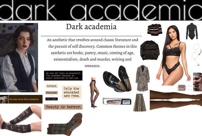 Dark Academia Outfit