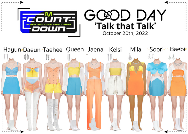 GOOD DAY (굿데이) [MCOUNTDOWN] 'Talk that Talk'