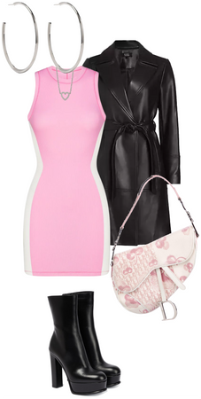 On Wednesdays We Were Pink: Pink and Black Leather