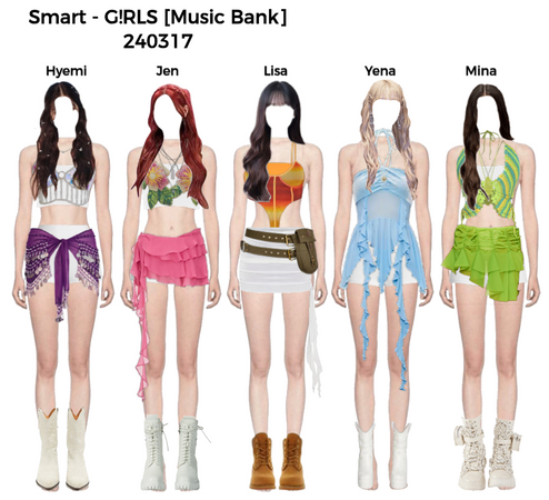 Smart - G!RLS [Music Bank] 240317