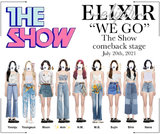 ELIXIR (엘릭서) | “WE GO” The Show comeback stage
