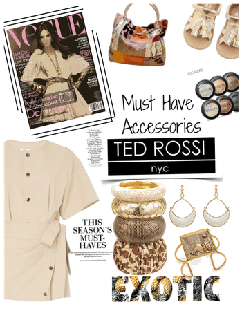 Inspired by Ted Rossi Leather Jewelry collection