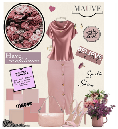 Color Palette - Mauve/Pink