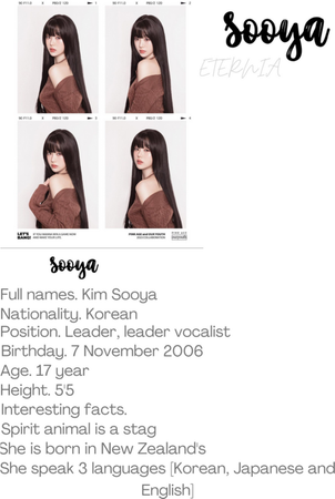 !Sooya! Fake Kpop group
