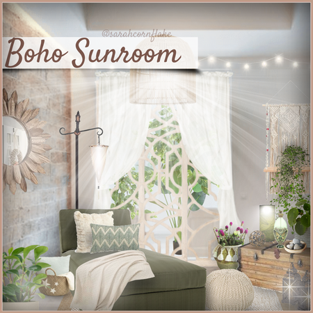 Boho Sunroom