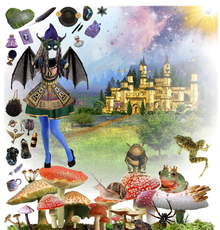 Dark Mushroom Fairy