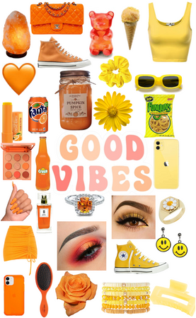 orange and yellow collage!