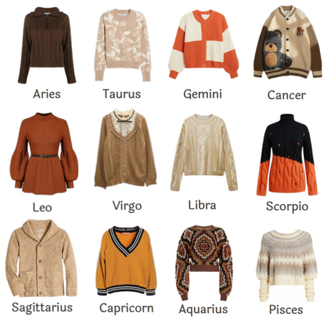 Zodiac Signs: Fall Sweaters
