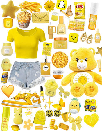 Yellow care bear