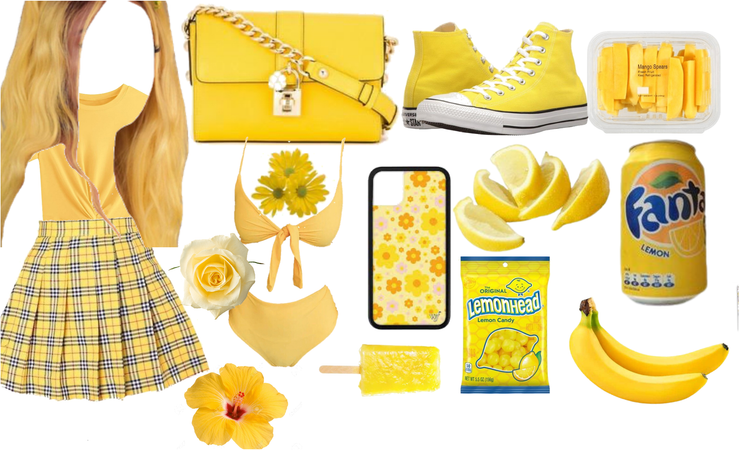 my yellow accessories