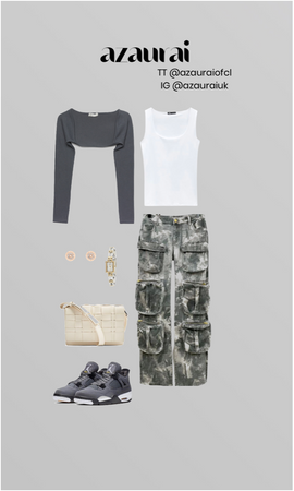casual cargo outfit