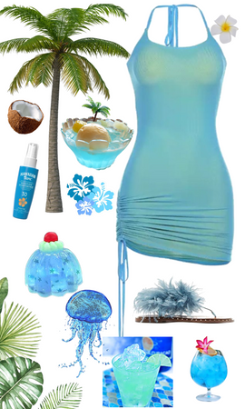 Blue Tropical Jelly