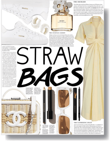 summer trend: straw bags 💛
