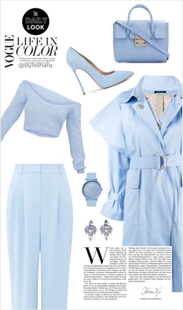 Mysteriously Baby Blue