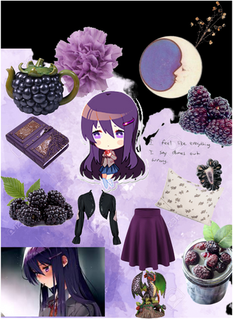 Literature Club fruits-- Yuri + Blackberry