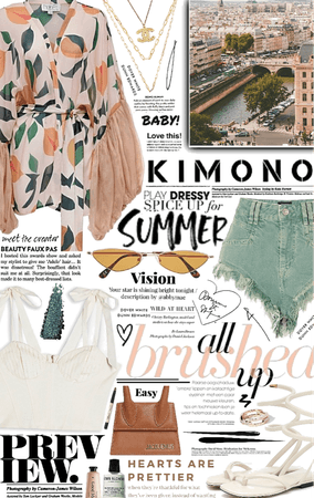 summer kimono. 👘