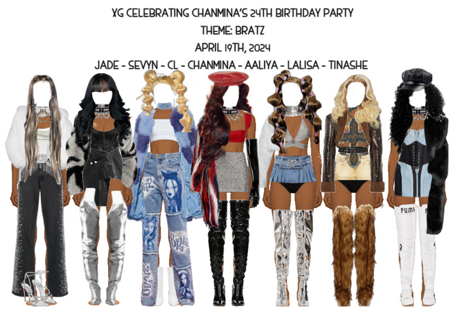 XG Celebrating Chanmina's 24th Birthday Party