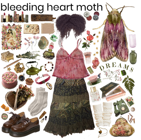 bleeding heart moth