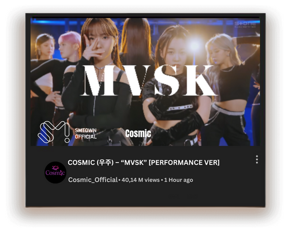 Cosmic (우주) Bside 'MVSK' Performance Ver