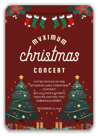 MVXIMUM LABEL Christmas Concert