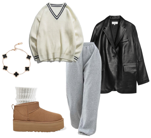 cozy uggs outfit