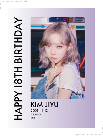 ORPHIC (오르픽) [JIYU] Birthday Poster