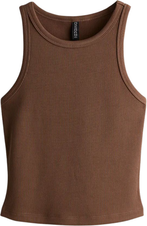 brown tank bodysuit