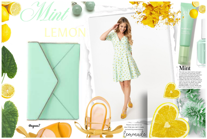Mint and lemon
